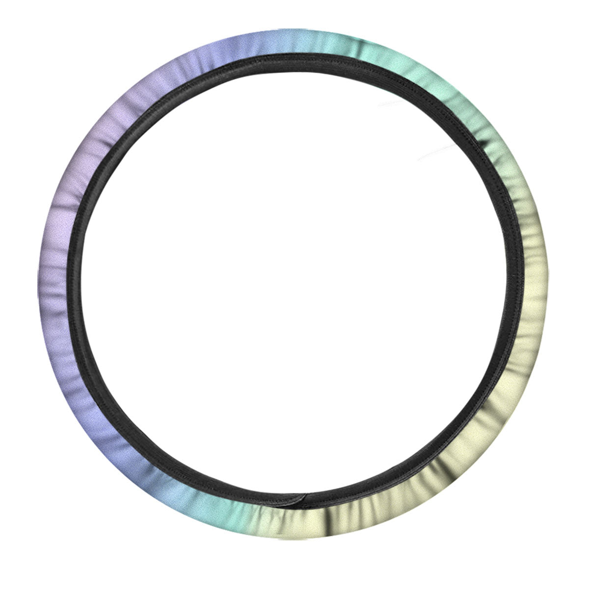 Rave Pastel Print Pattern Car Steering Wheel Cover-grizzshop