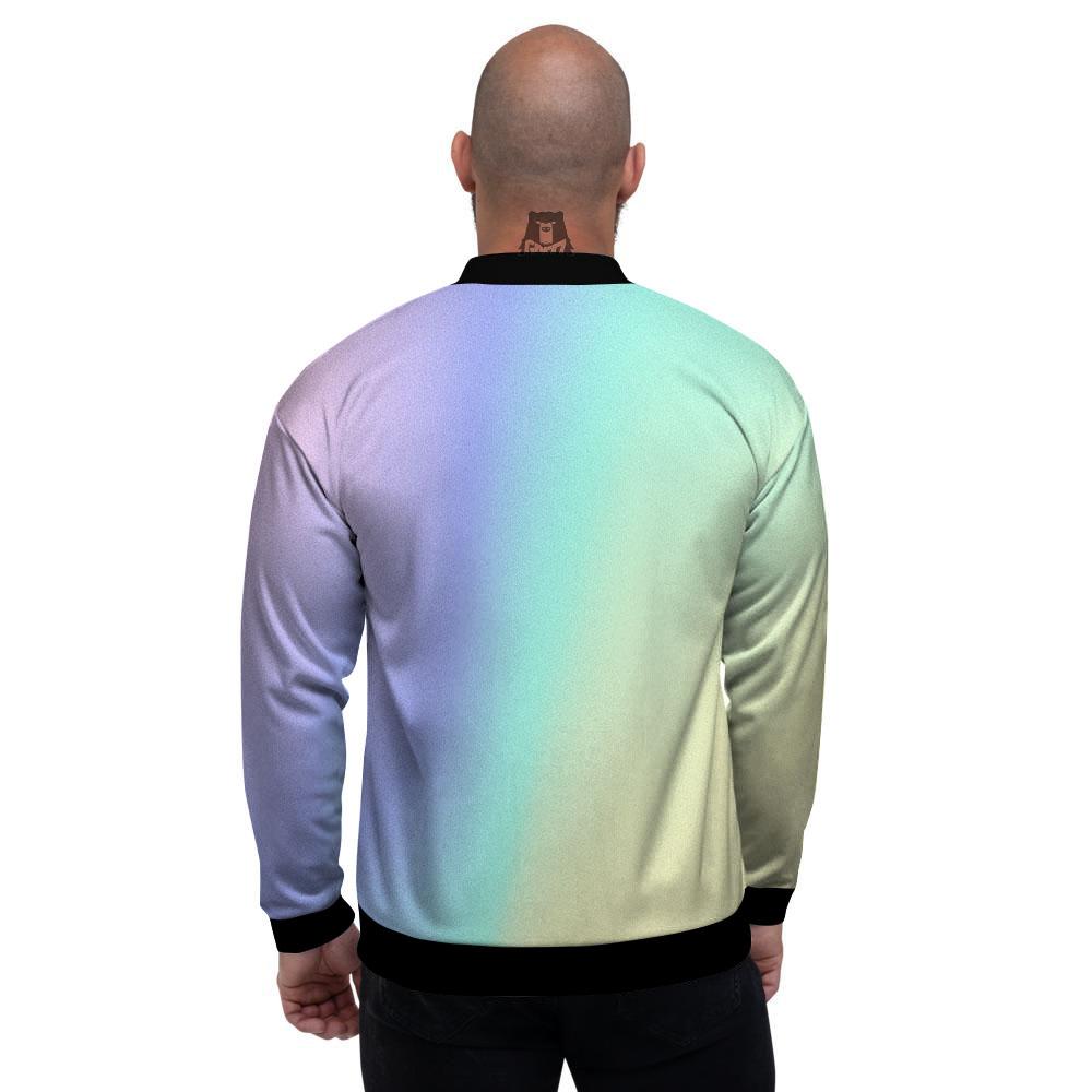 Rave Pastel Print Pattern Men's Bomber Jacket-grizzshop
