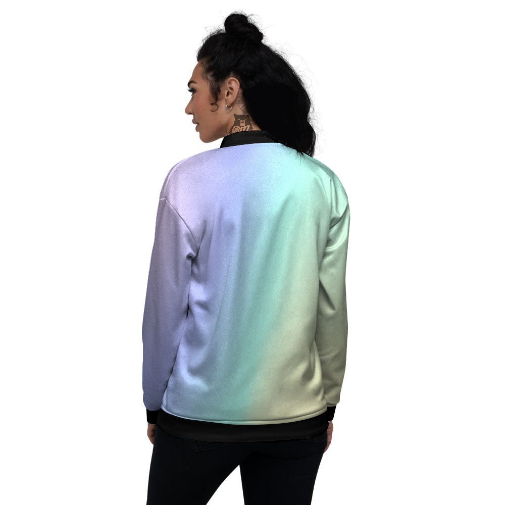 Rave Pastel Print Pattern Women's Bomber Jacket-grizzshop