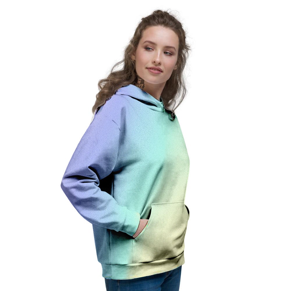 Rave Pastel Print Pattern Women's Hoodie-grizzshop