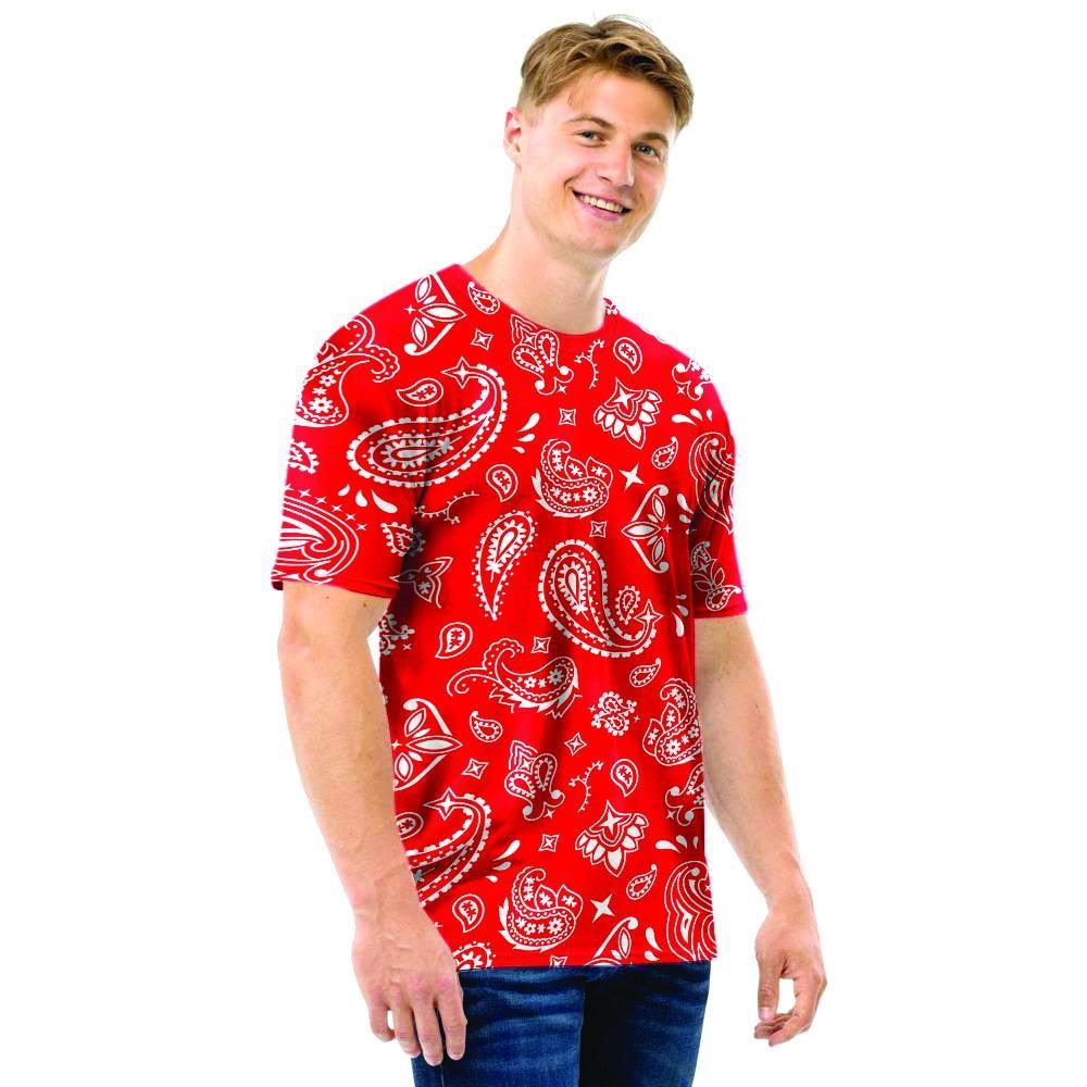 Red Bandana Men T Shirt-grizzshop