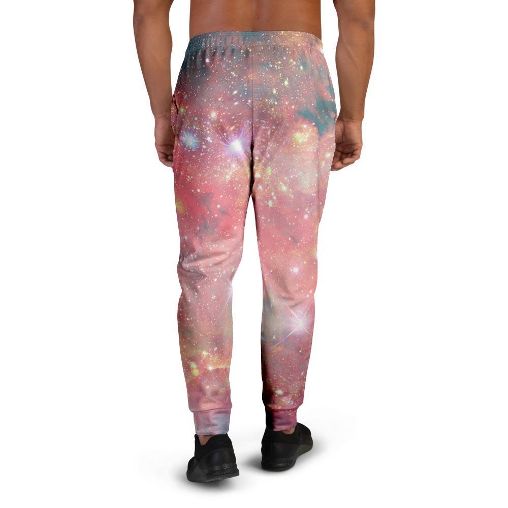 Red Cloud Galaxy Space Men's Joggers-grizzshop