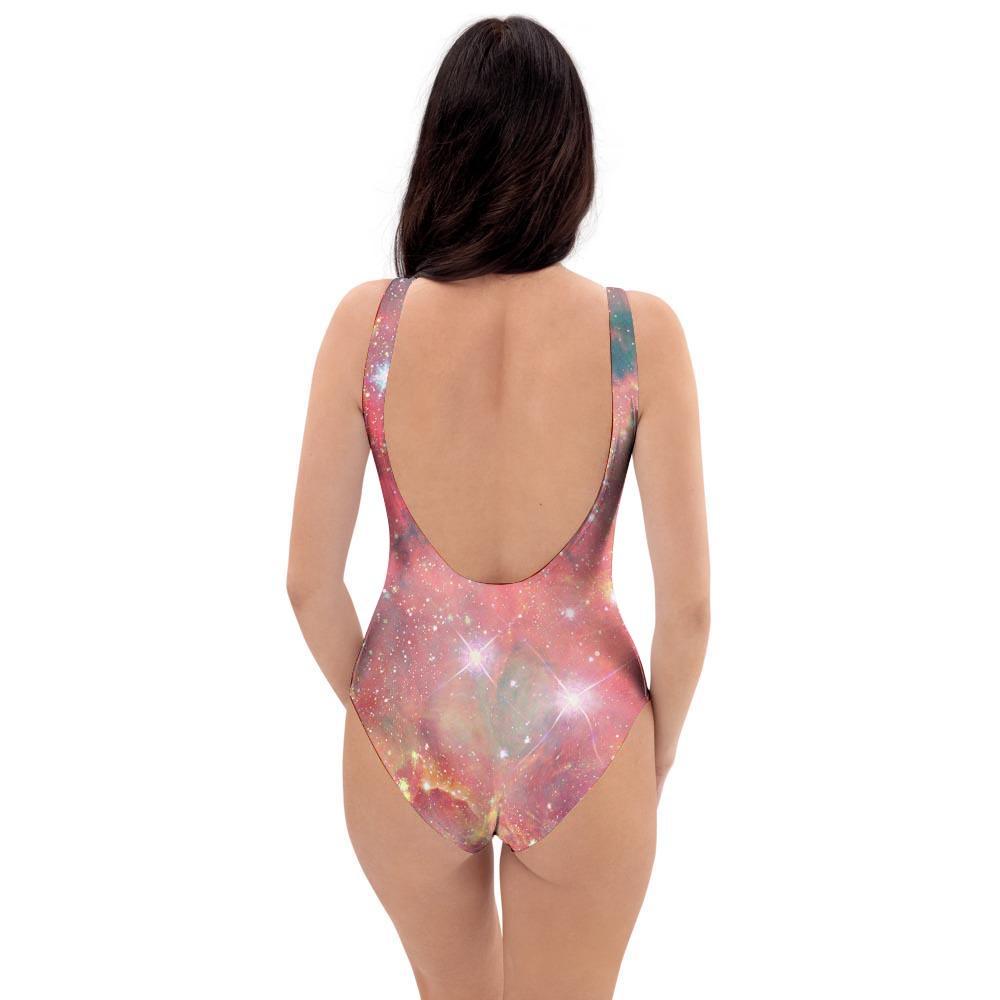 Red Cloud Galaxy Space One Piece Swimsuite-grizzshop