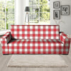 Red Lumberjack Sofa Cover-grizzshop