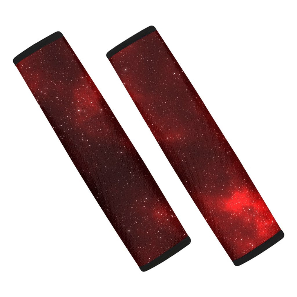 Red Nebula Galaxy Space Seat Belt Cover-grizzshop
