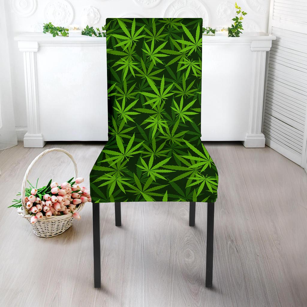 Reggae Leaf Rasta Chair Cover-grizzshop
