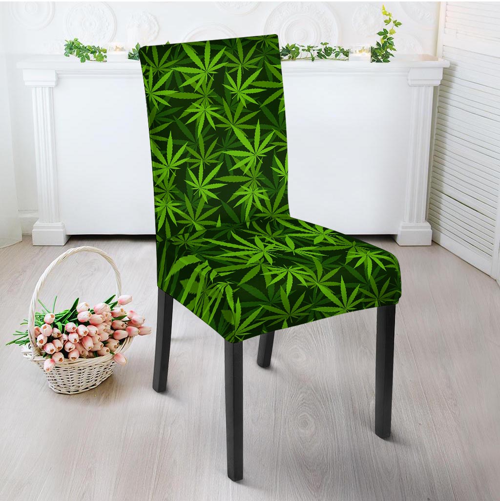 Reggae Leaf Rasta Chair Cover-grizzshop