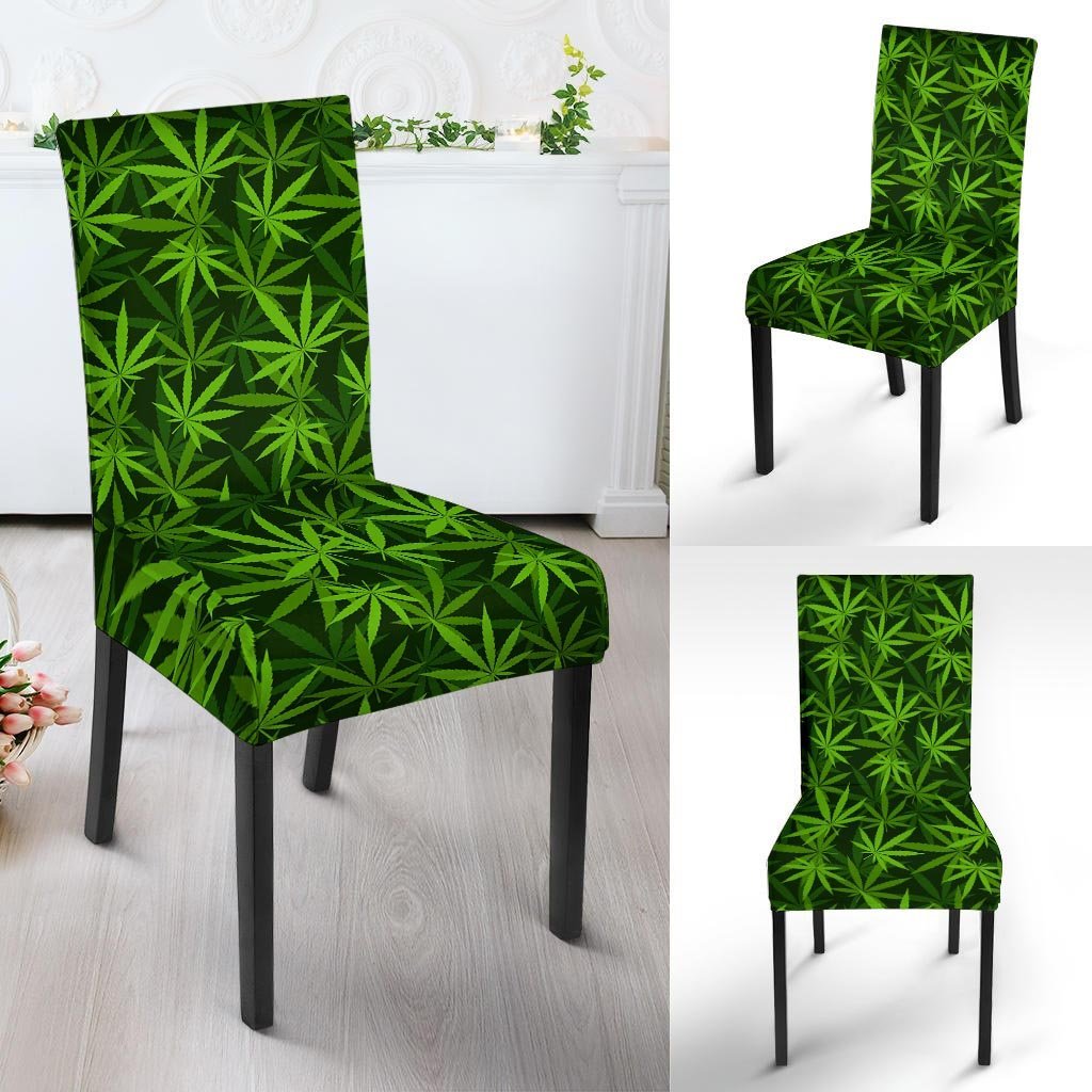 Reggae Leaf Rasta Chair Cover-grizzshop