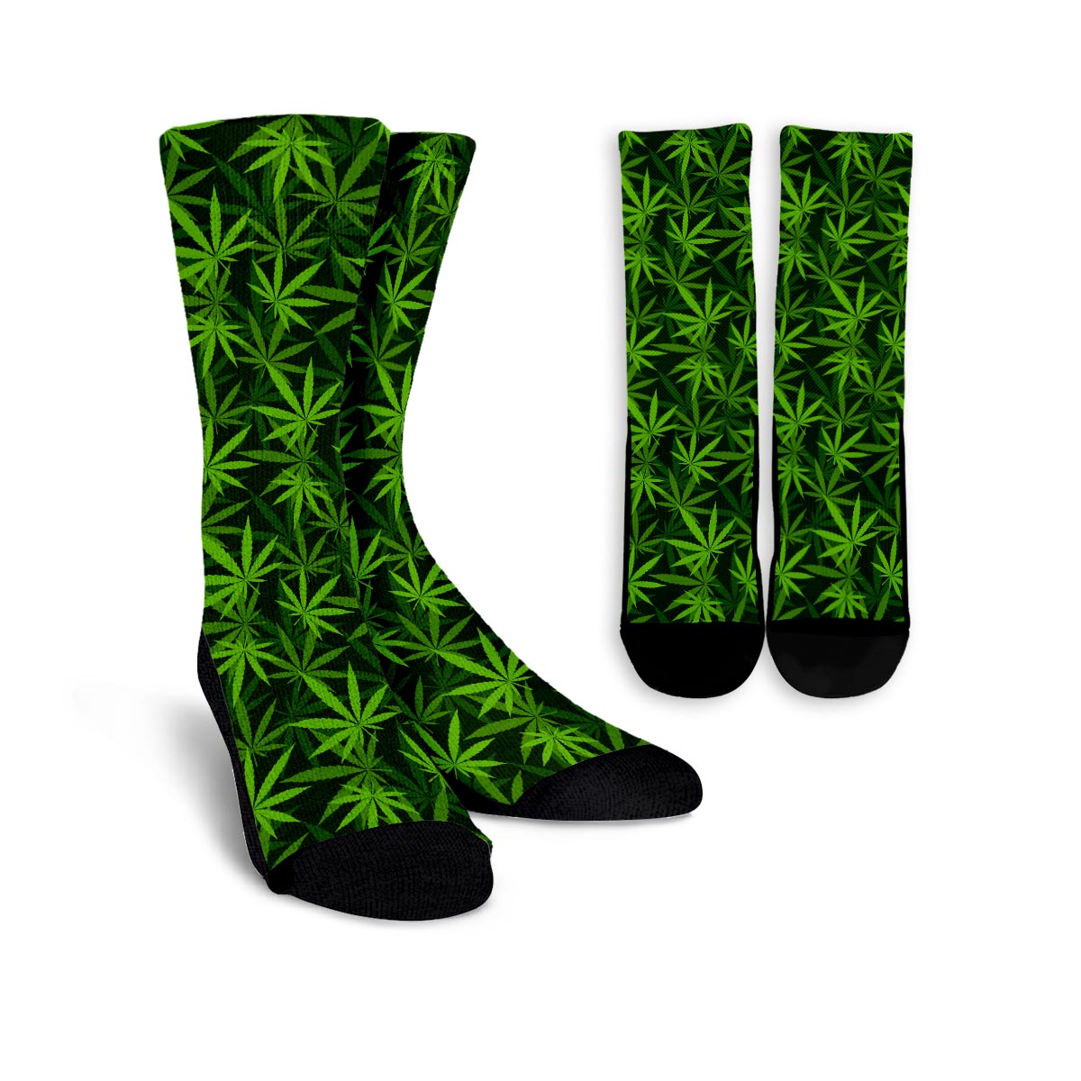 Reggae Leaf Rasta Unisex Socks-grizzshop