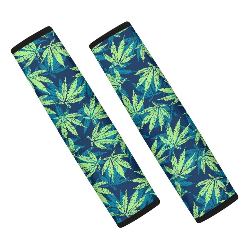 Reggae Leaf Tropical Seat Belt Cover-grizzshop