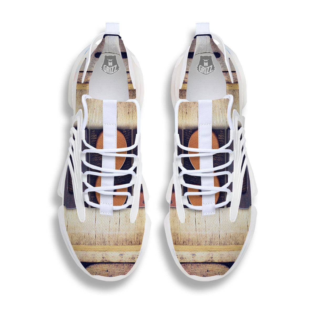 Religious Jesus Words Print White Gym Shoes-grizzshop