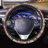 Retro Hippie Steering Wheel Cover-grizzshop