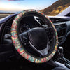 Retro Hippie Steering Wheel Cover-grizzshop