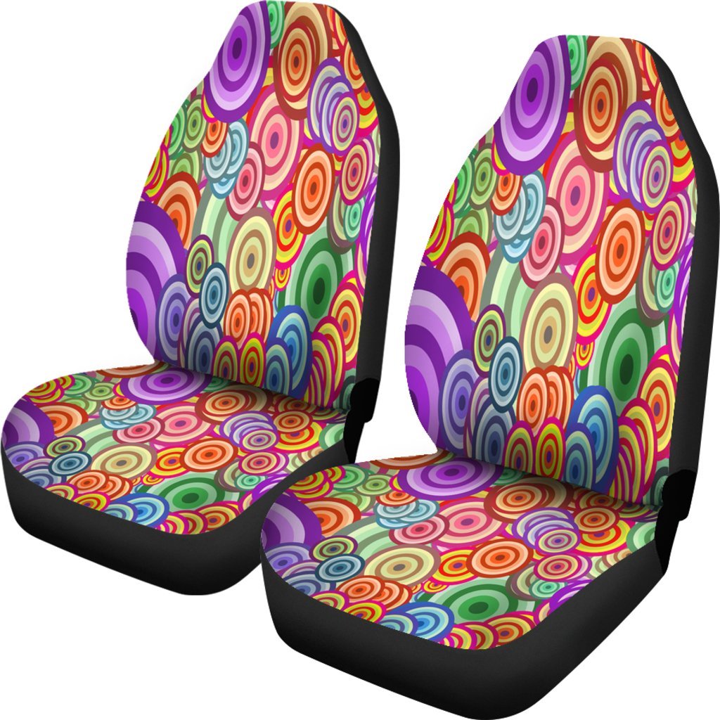 Retro Color Universal Fit Car Seat Covers-grizzshop