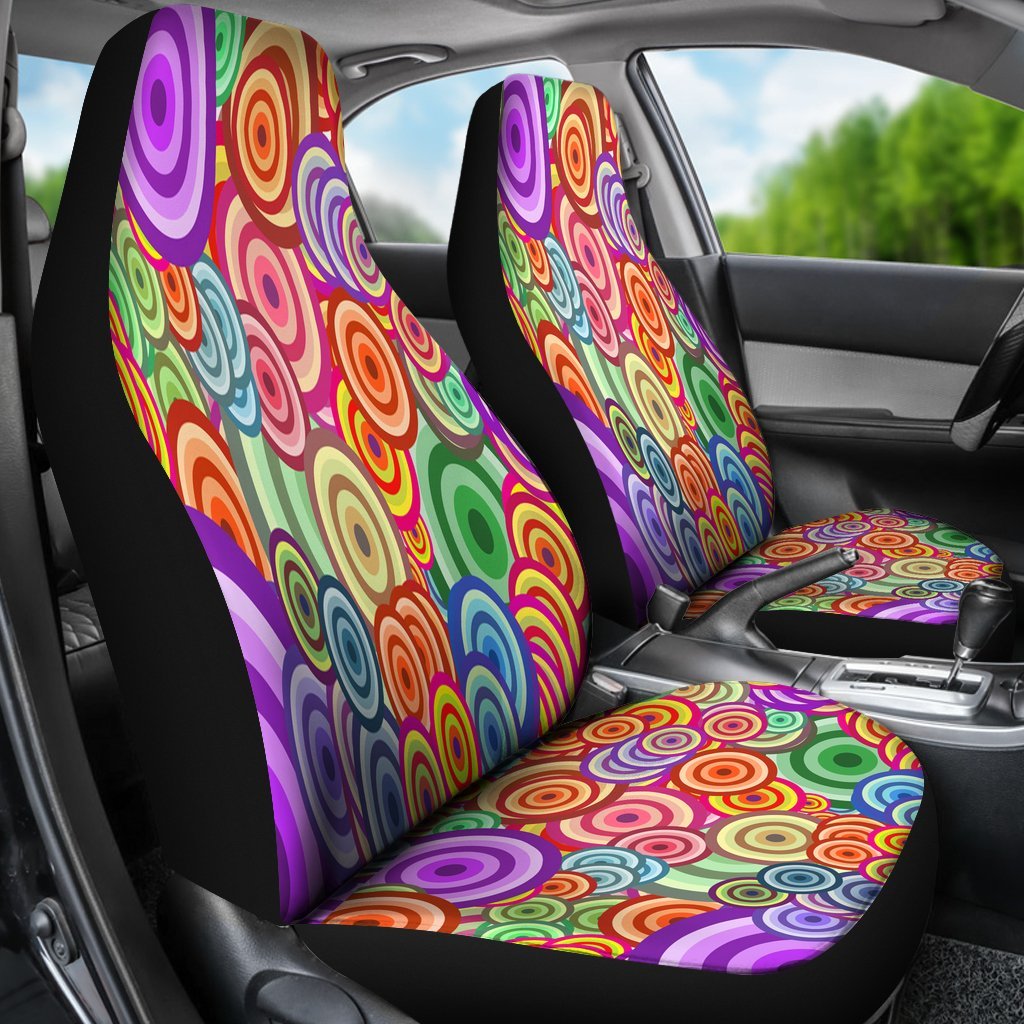 Retro Color Universal Fit Car Seat Covers-grizzshop