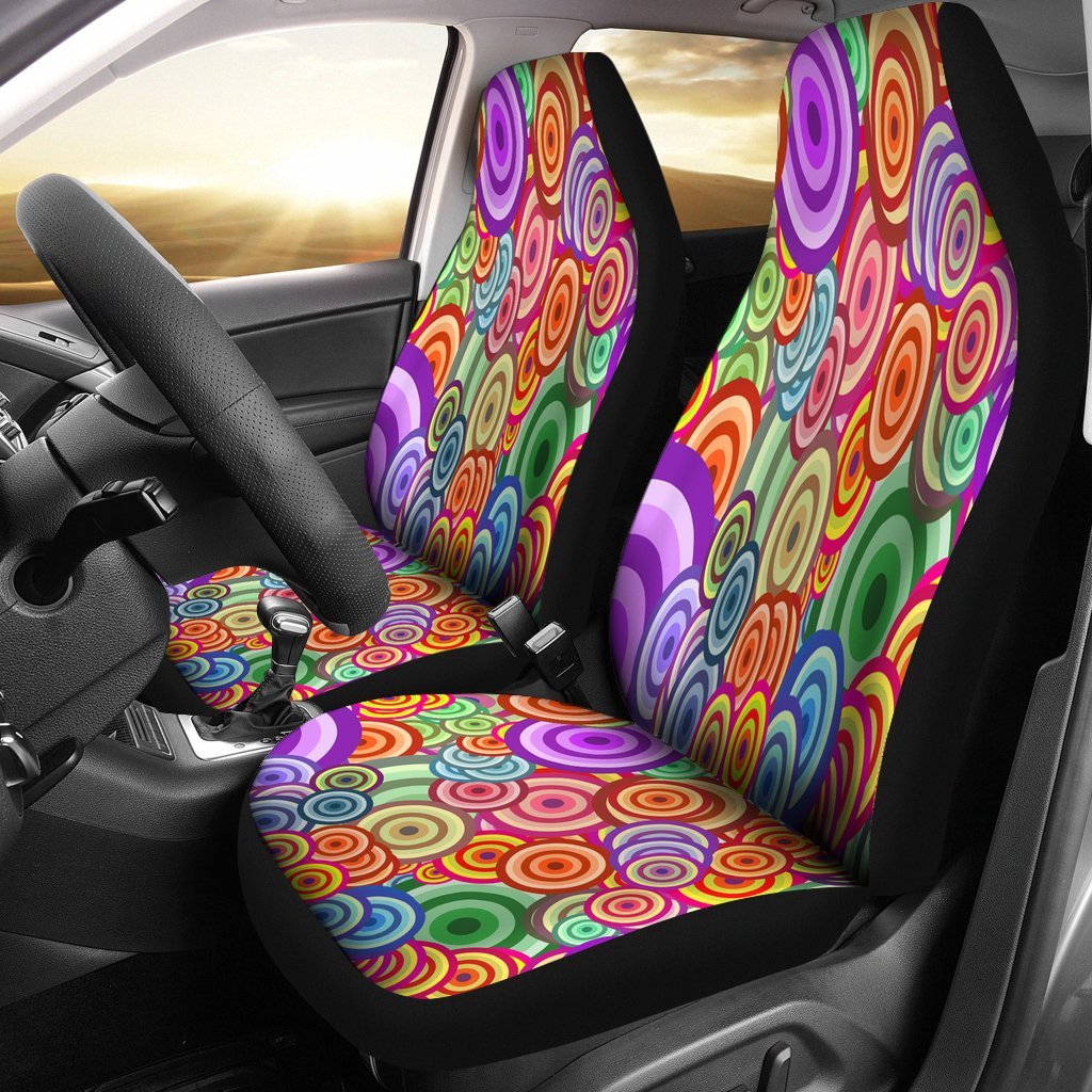 Retro Color Universal Fit Car Seat Covers-grizzshop