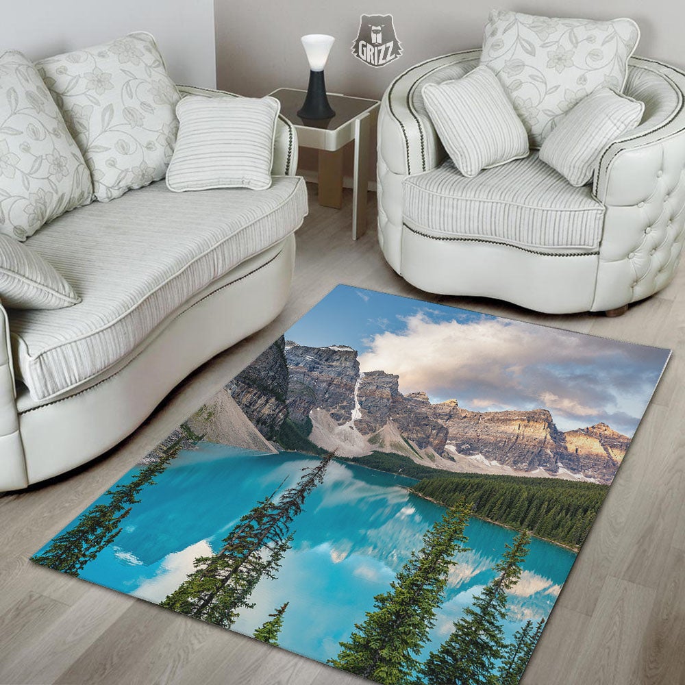 Rocky Mountain Print Floor Mat-grizzshop