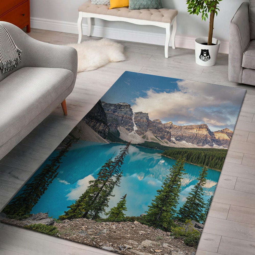 Rocky Mountain Print Floor Mat-grizzshop