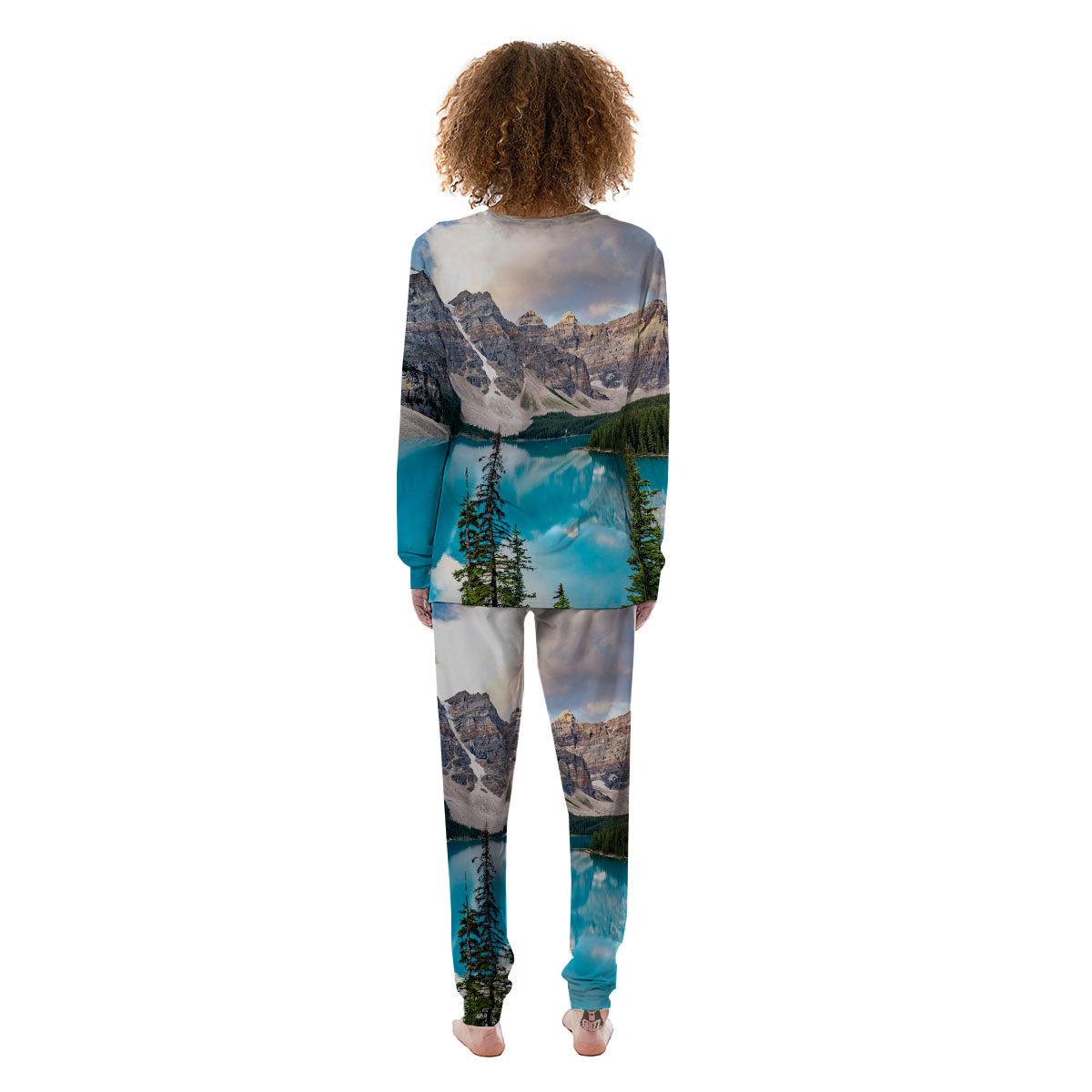 Rocky Mountain Print Women's Pajamas-grizzshop