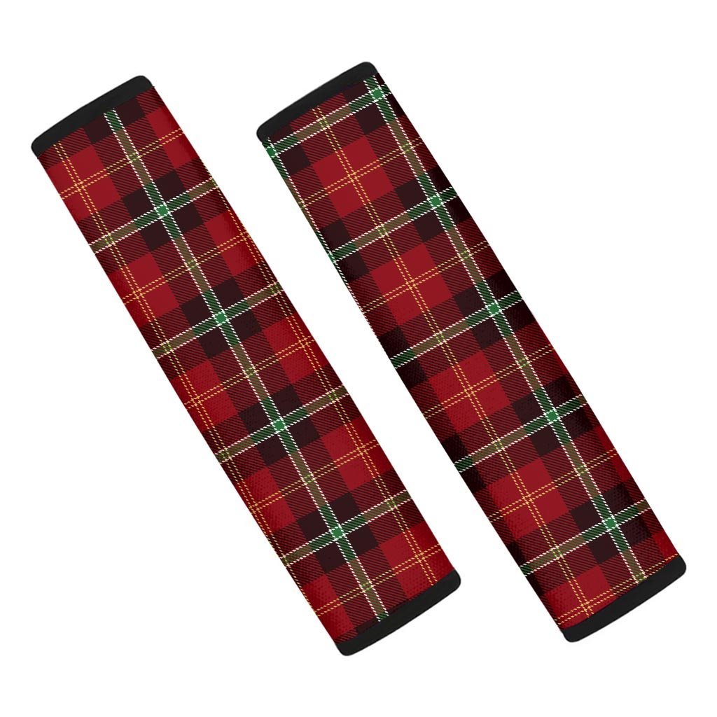 Royal Stewart Red Plaid Tartan Seat Belt Cover-grizzshop