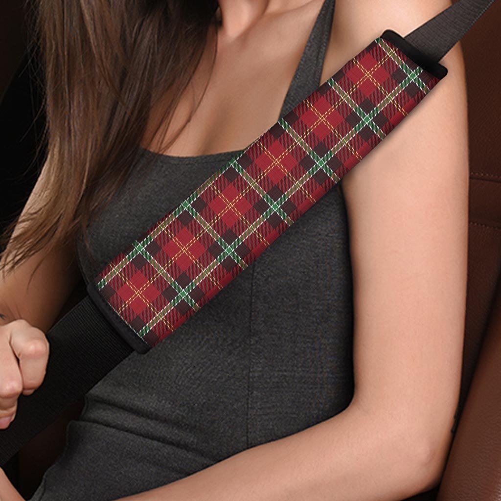 Royal Stewart Red Plaid Tartan Seat Belt Cover-grizzshop