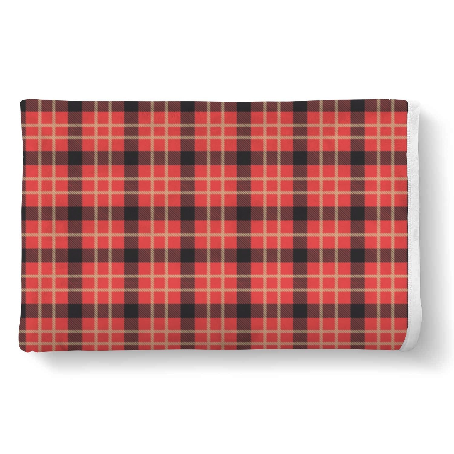 Royal Stewart Tartan Red Plaid Scottish Throw Blanket-grizzshop