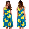 Rubber Duck Pattern Print Dress-grizzshop