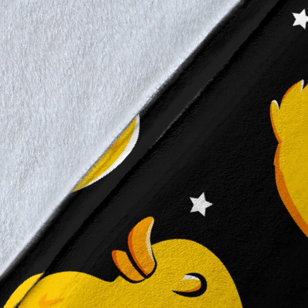 Rubber Duck Print Pattern Blanket-grizzshop
