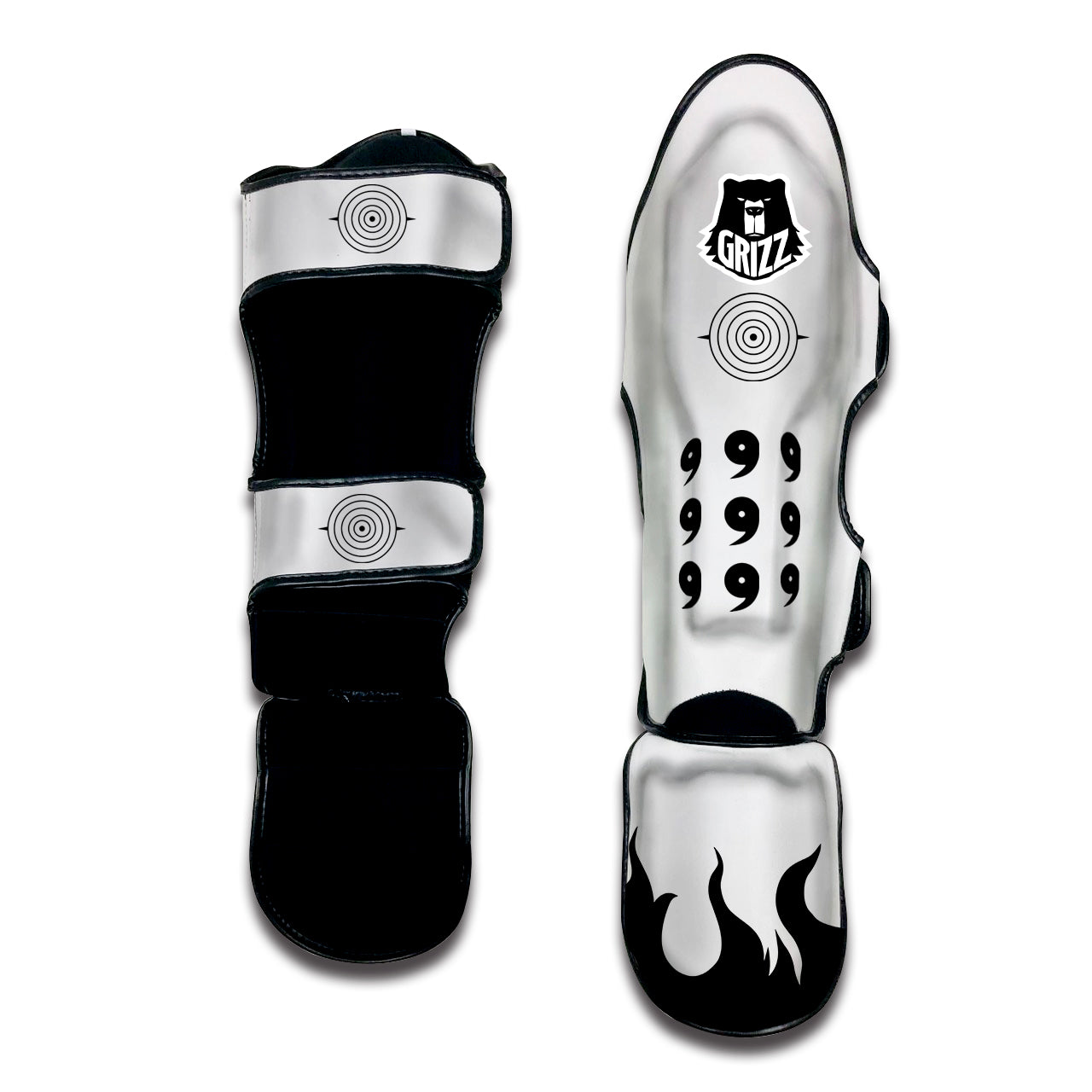 Sage Of Six Paths Muay Thai Shin Guards-grizzshop