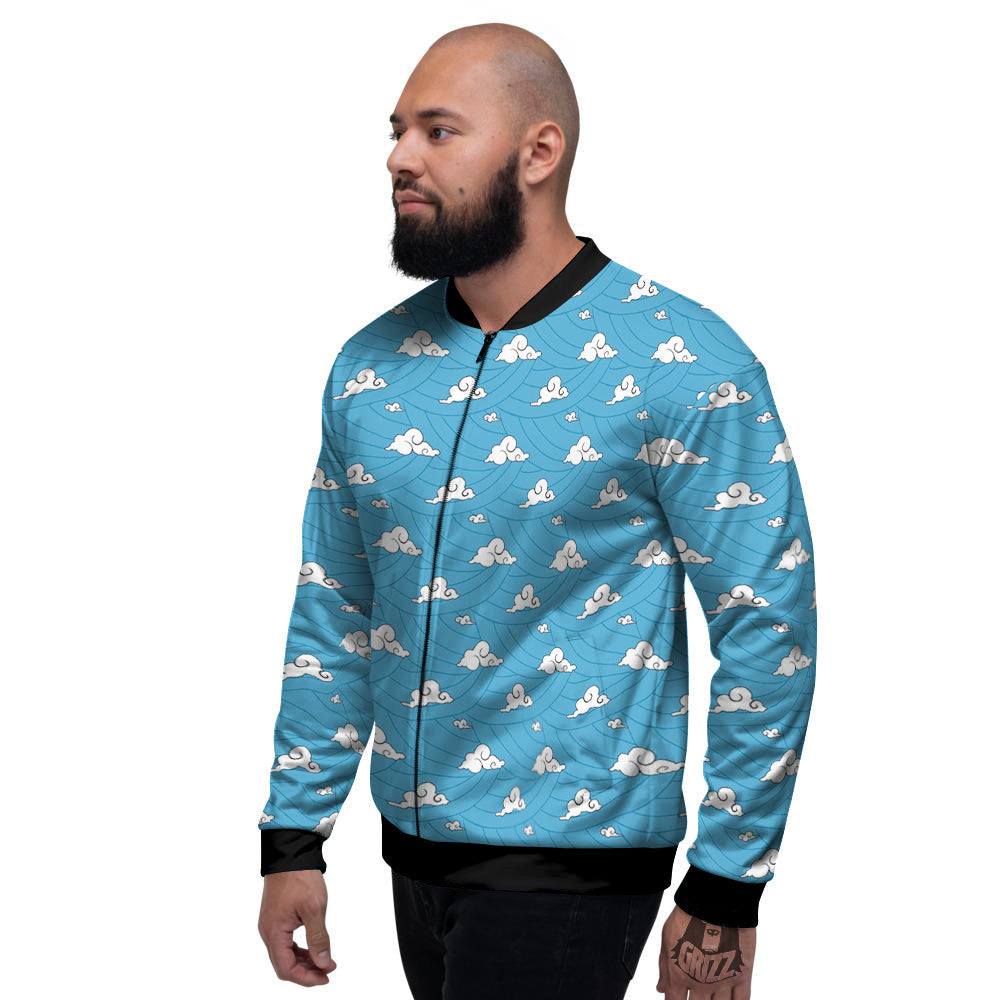 Sakonji Print Pattern Men's Bomber Jacket-grizzshop