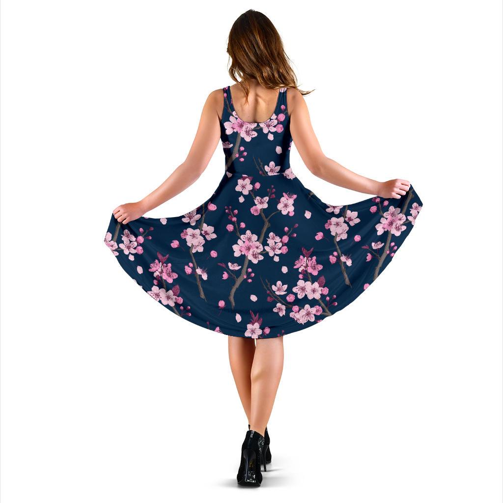 Sakura Cherry Blossom Dress-grizzshop