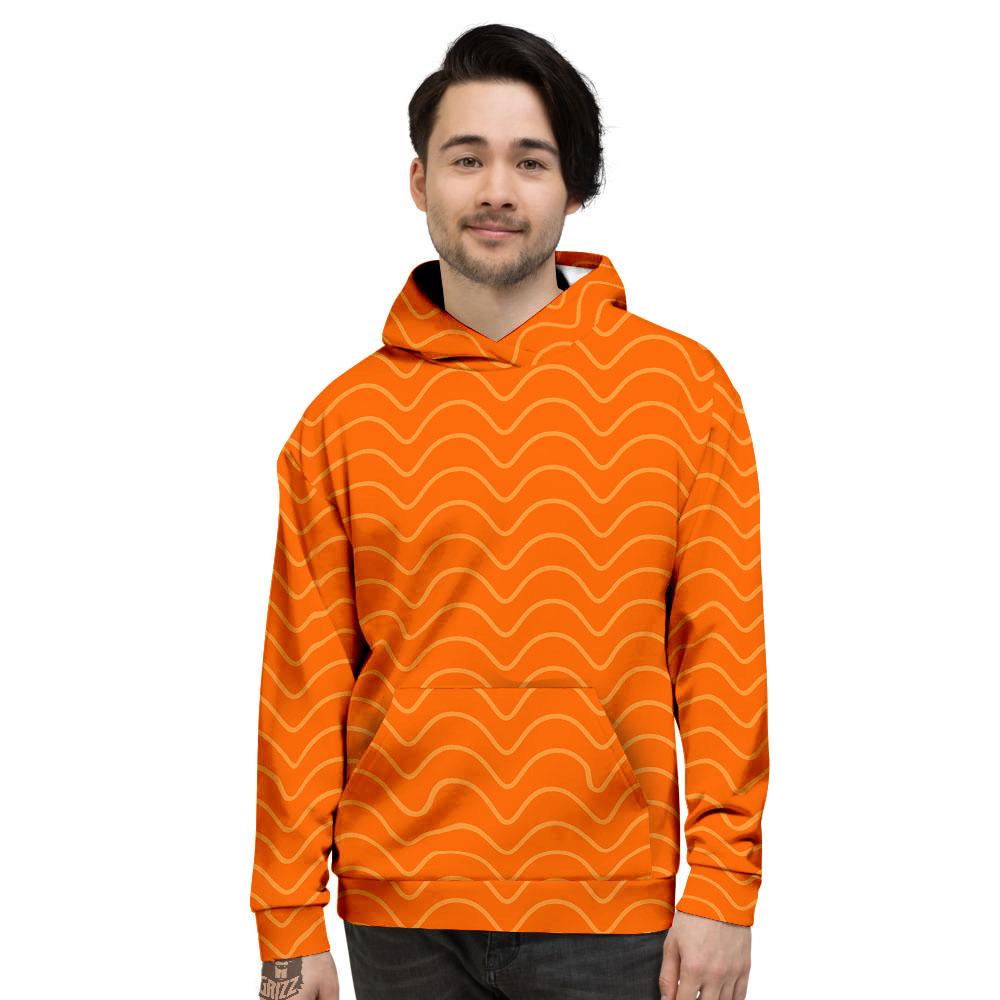 Salmon Fillet Print Men's Hoodie-grizzshop