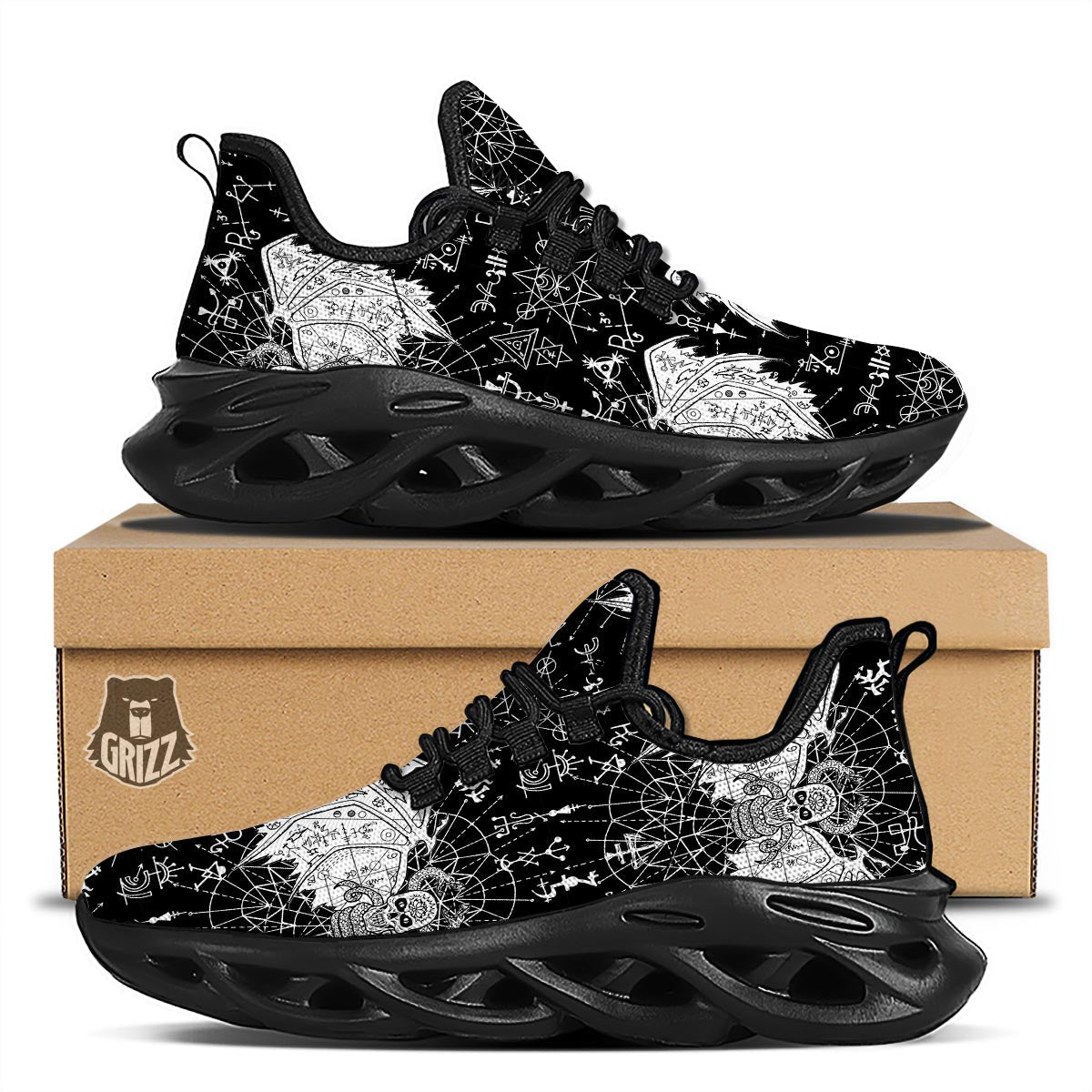 Demon Psychedelic Women's Sneakers