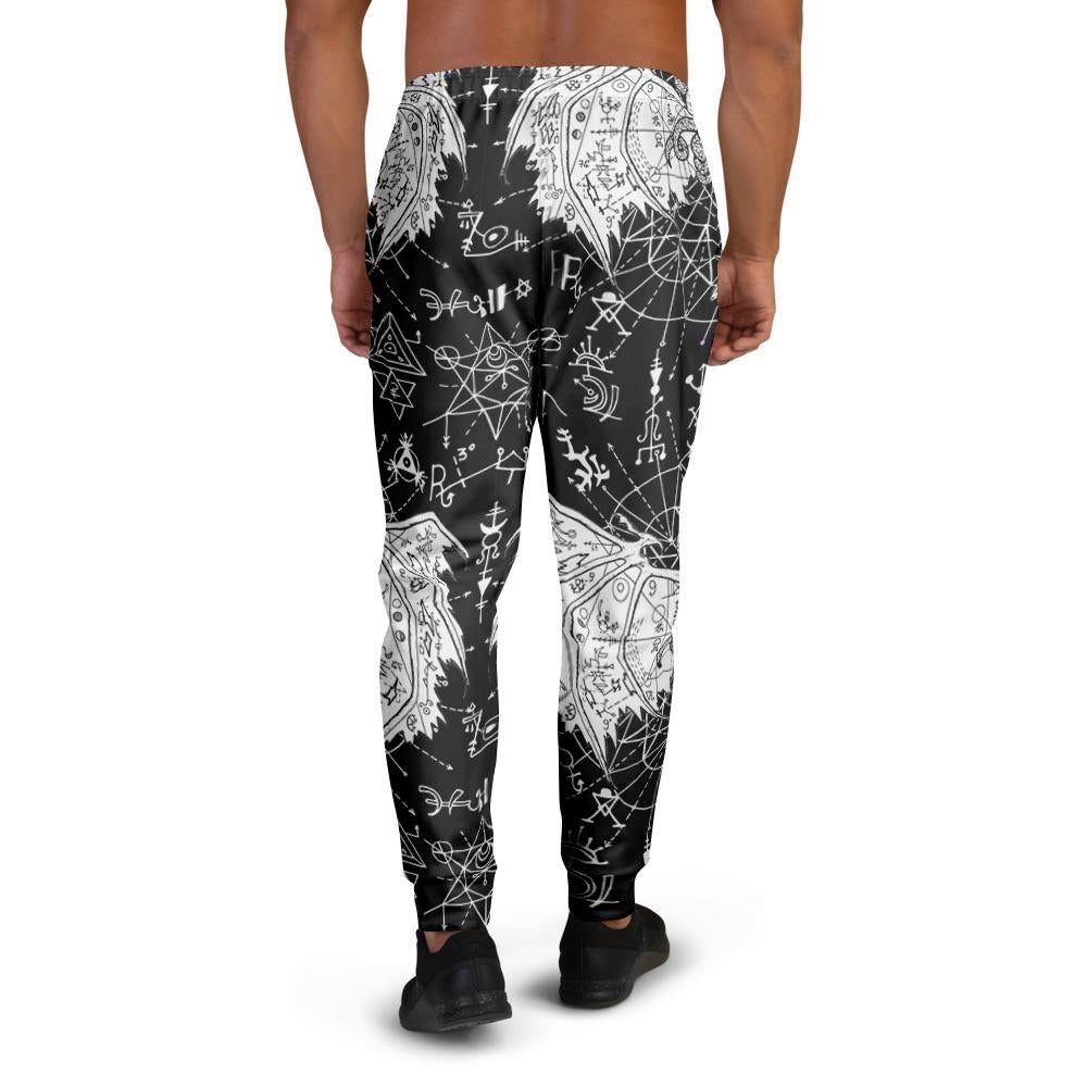 Satanic Demon Gothic Witch Men's Joggers-grizzshop