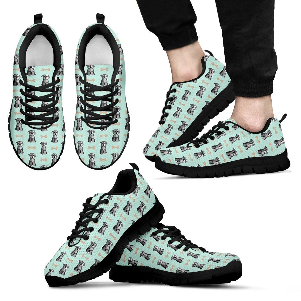 Volleyball Pattern Print Black Sneaker Shoes For Men Women main image 1
