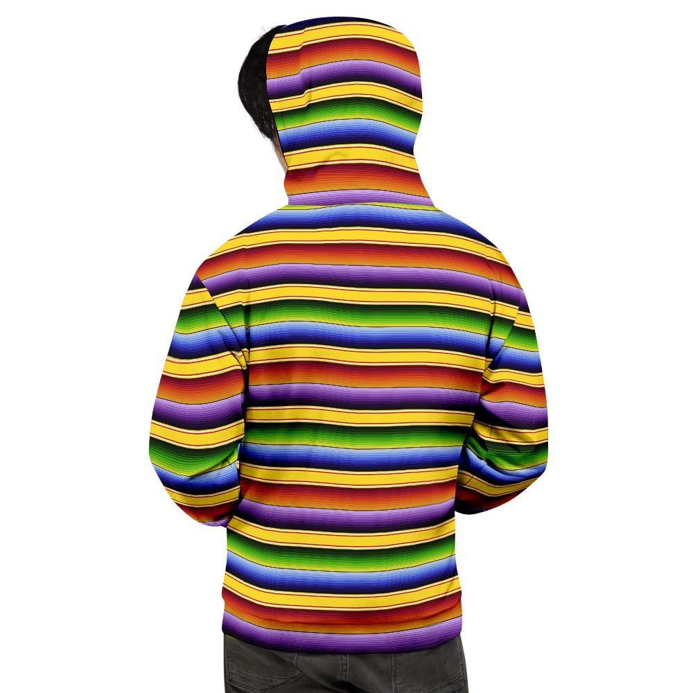 Serape Baja Men's Hoodie-grizzshop