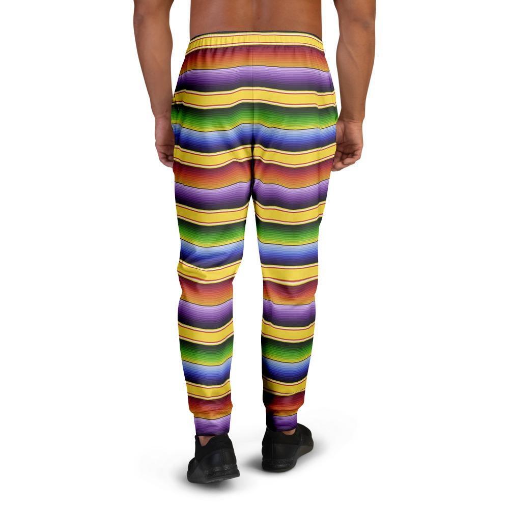 Serape Baja Men's Joggers-grizzshop