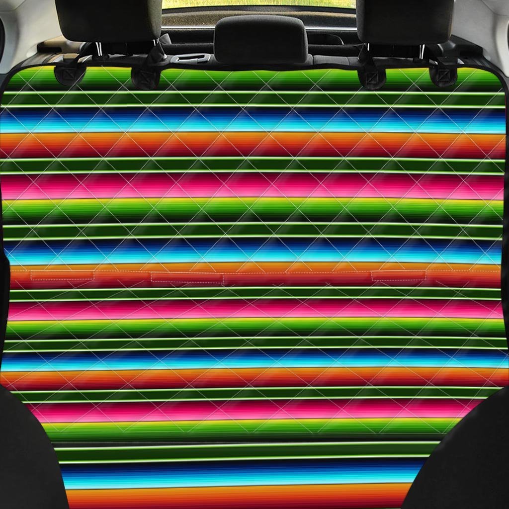 Serape Baja Mexican Pet Car Seat Cover-grizzshop