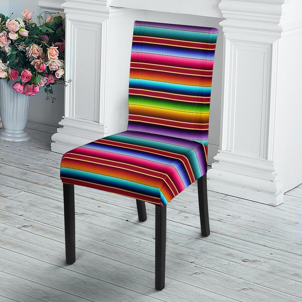 Serape Baja Print Chair Cover-grizzshop