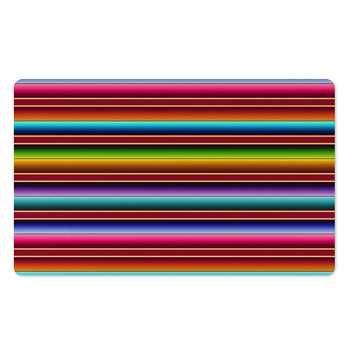Serape Baja Print Door Mat-grizzshop