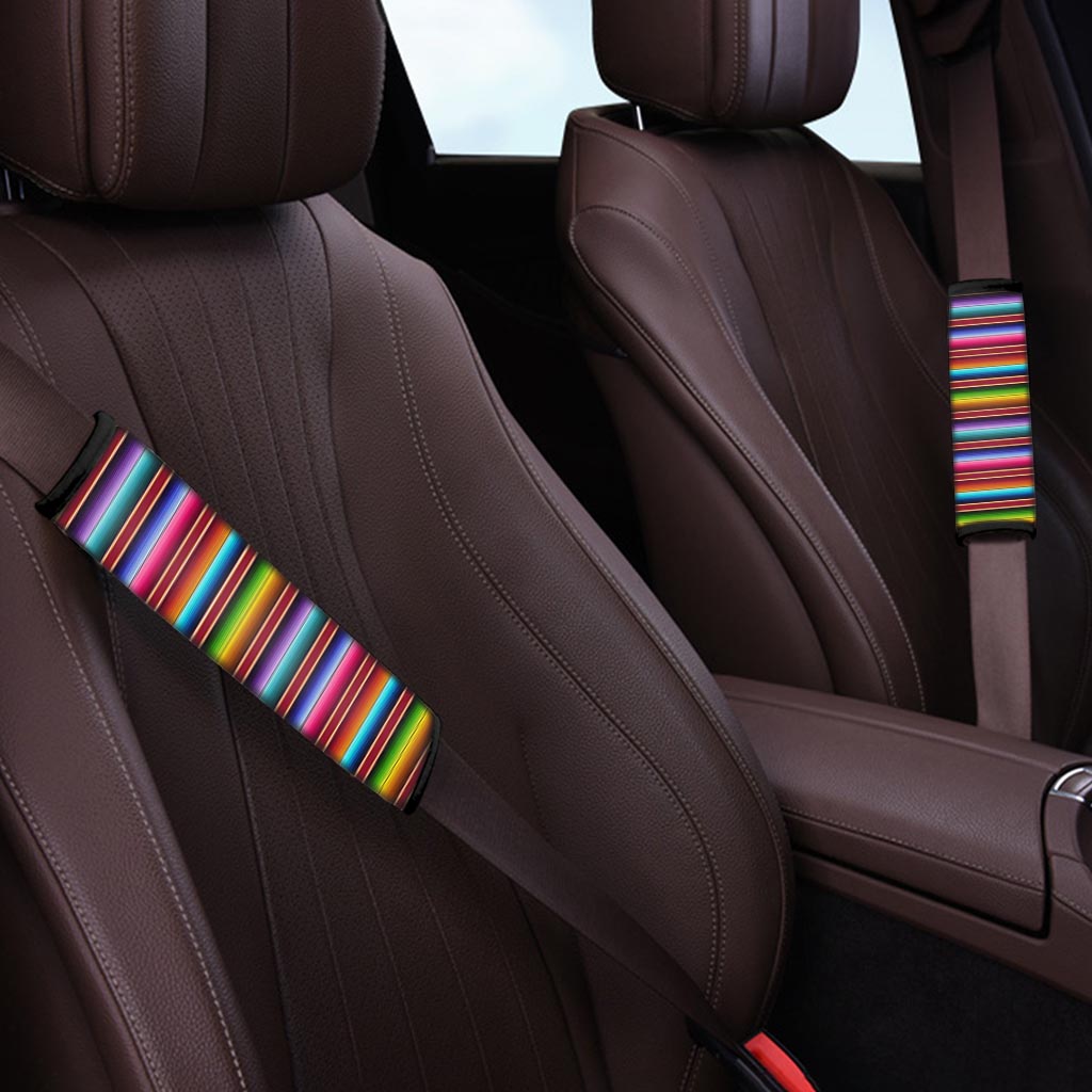 Serape Baja Print Seat Belt Cover-grizzshop