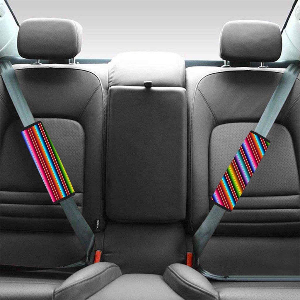 Serape Baja Print Seat Belt Cover-grizzshop