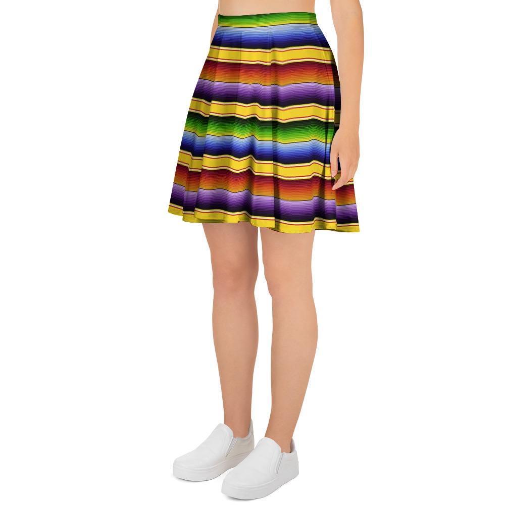 Serape Baja Women's Skirt-grizzshop