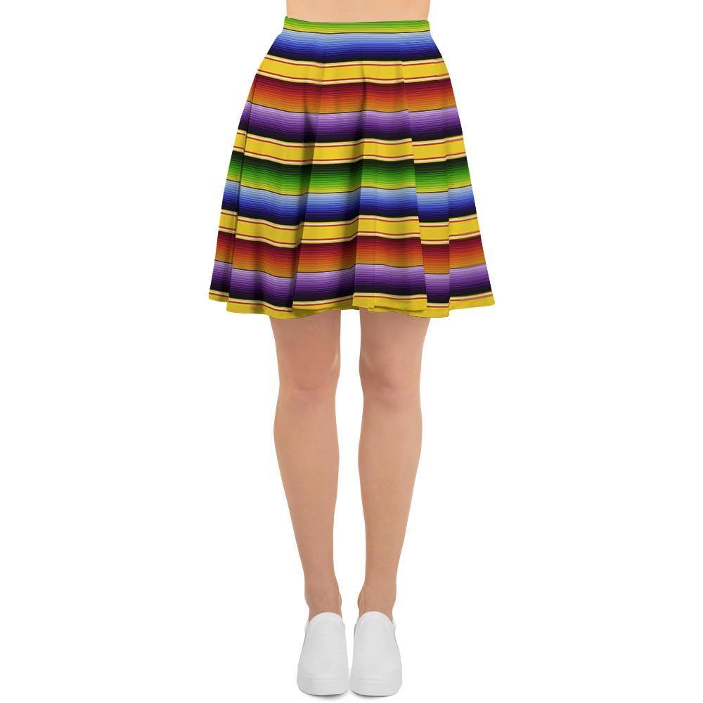 Serape Baja Women's Skirt-grizzshop
