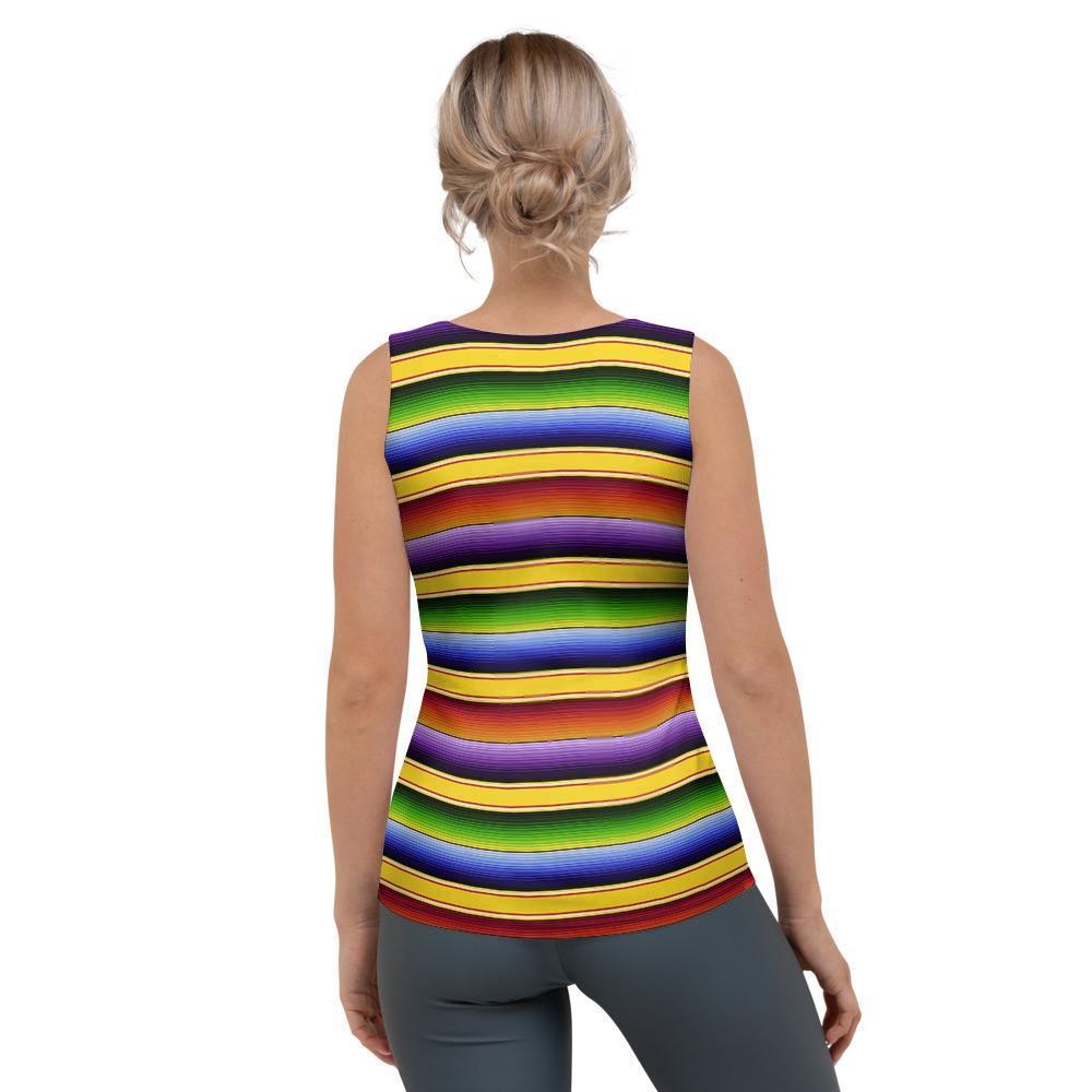 Serape Baja Women's Tank Top-grizzshop