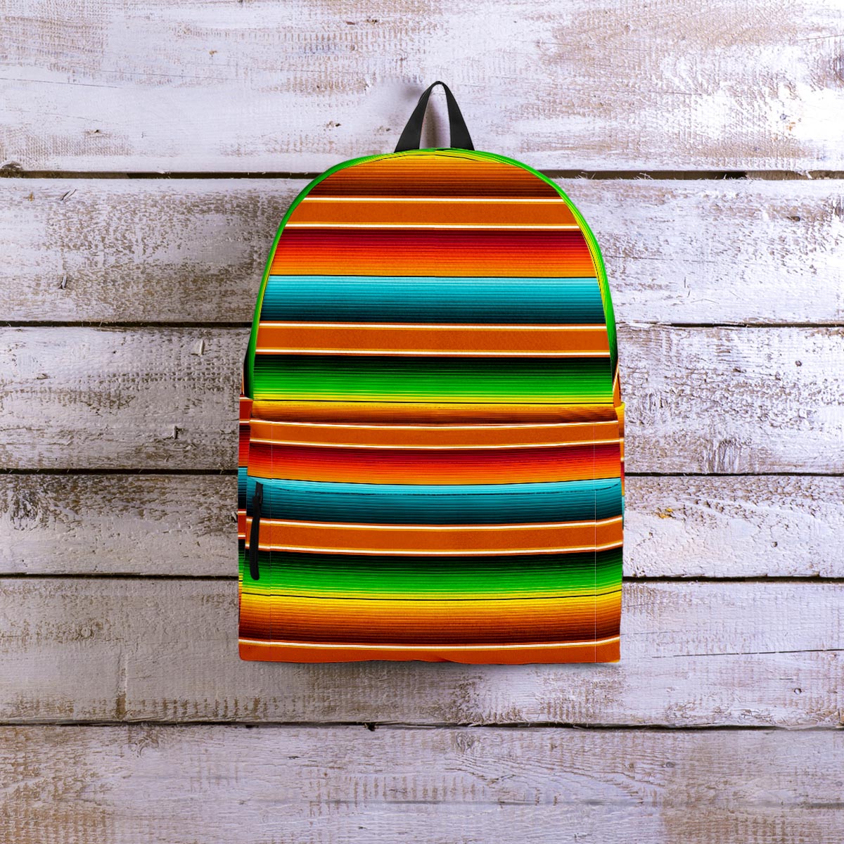 Serape Print Backpack-grizzshop