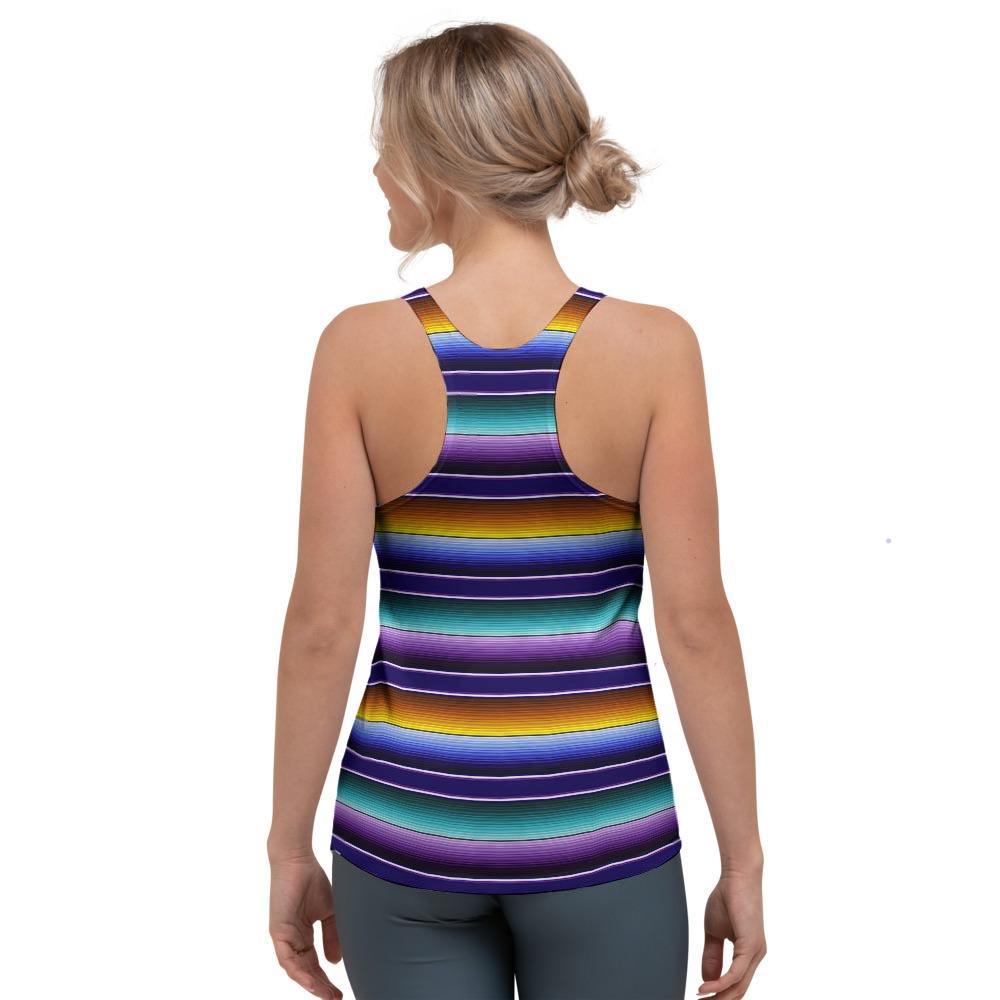 Serape Women's Racerback Tank Top-grizzshop