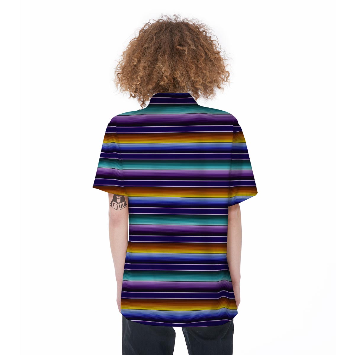 Serape Women's Short Sleeve Shirts-grizzshop