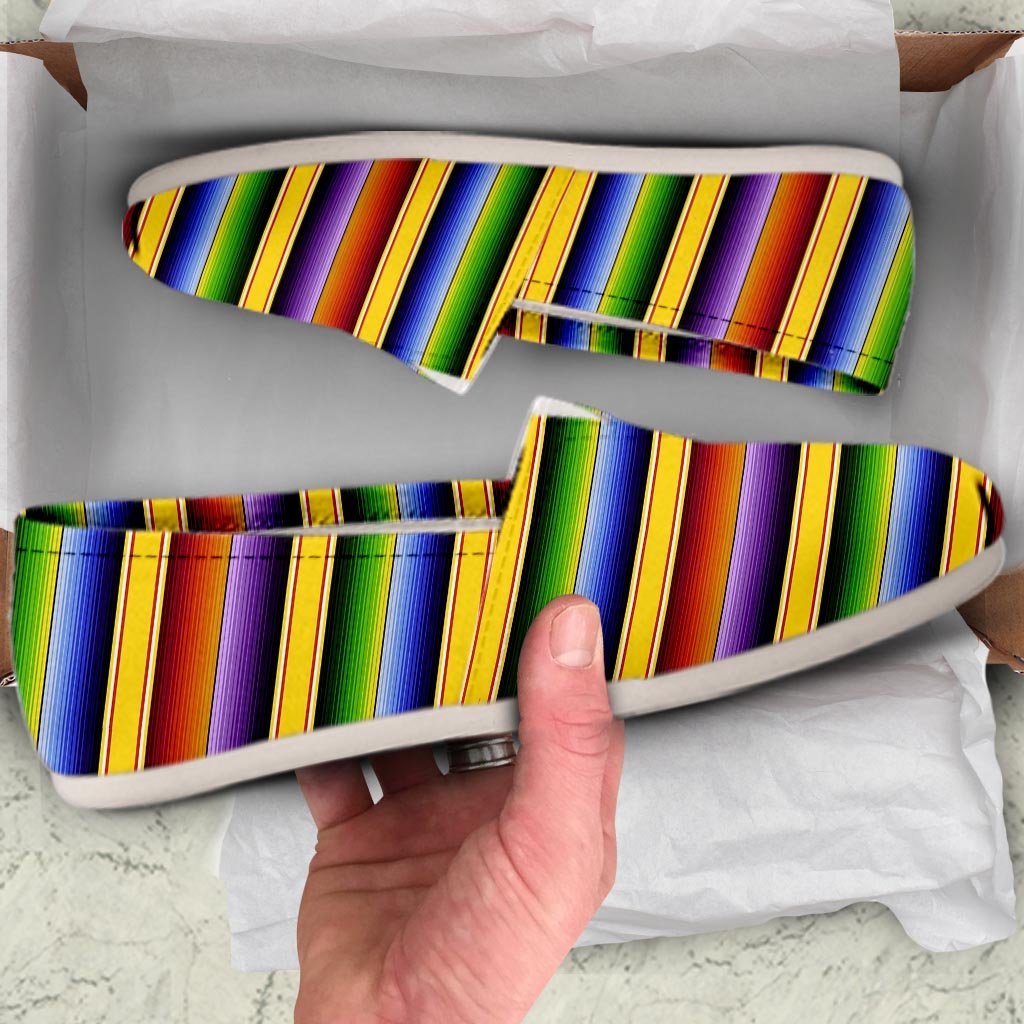Serape Baja Canvas Shoes-grizzshop