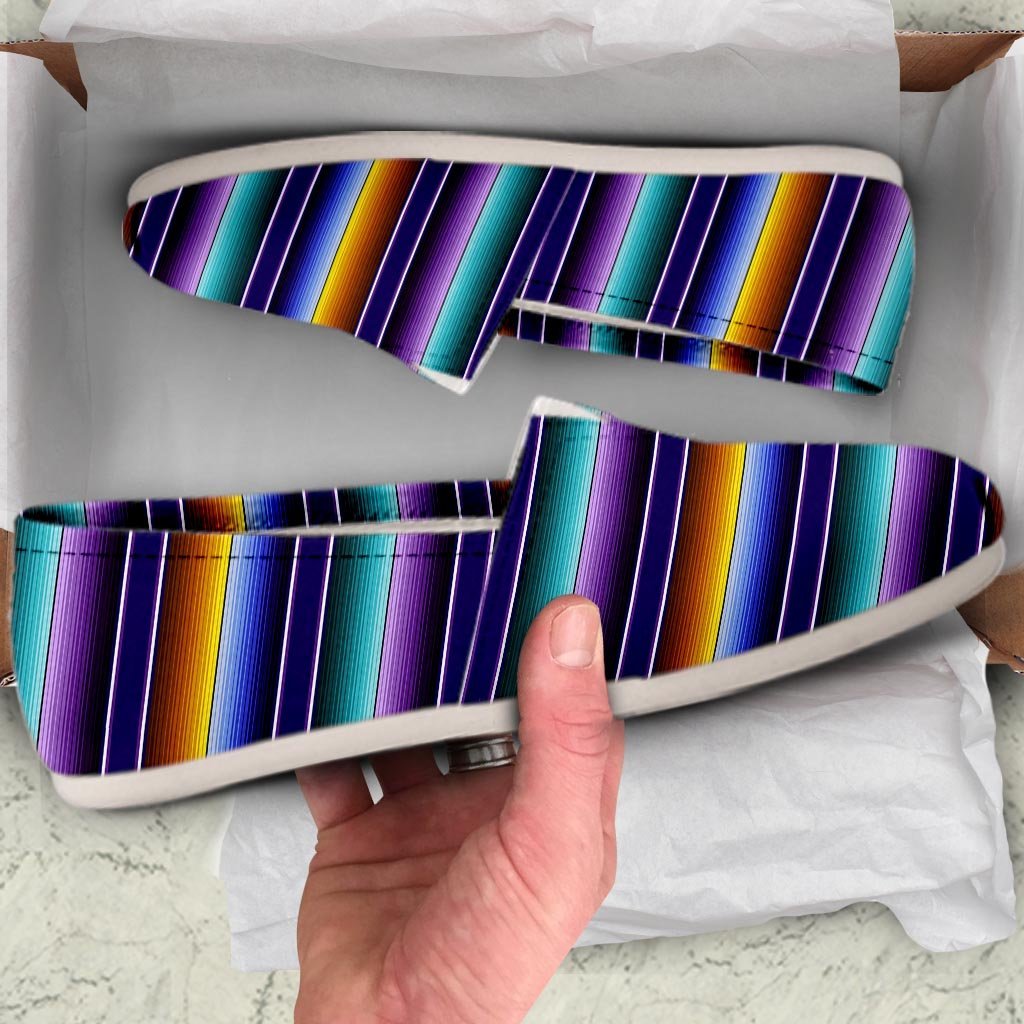 Serape Canvas Shoes-grizzshop